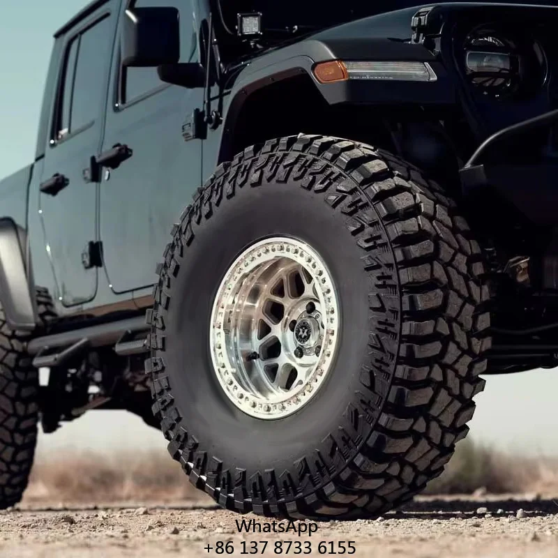 

VIAOL 4x4 Forged Wheel For Pickup SUV Off-Road Rim Beadlock 16 17 18 Inch Chrome Polish Car Wheel For Wrangler Tank