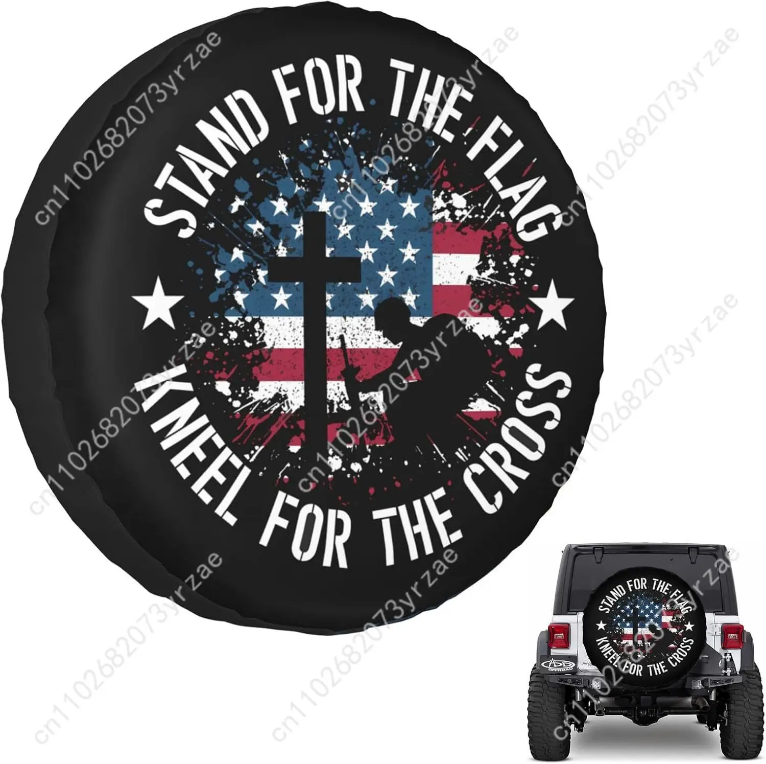 

American Flag Various Models Spare Car Tire Cover Sand Dust Prevention Protect Wind Rain Tire Cover Sturdy Durable Tire Covers