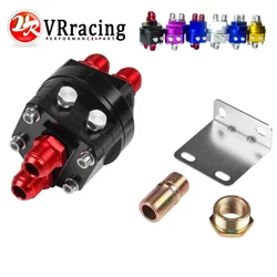 VR - Aluminum Oil Filter Relocation Male Sandwich Fitting Adapter Kit 3/4X16 / 20X1.5 Oil Sandwich Adapter Plate VR6724