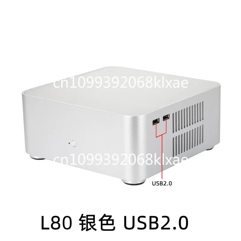 L80 All Aluminum Alloy Mini Chassis HTPC Desktop Mini-ITX Small Chassis