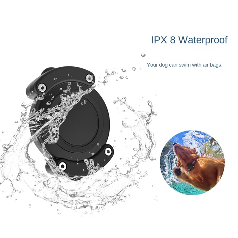 애완 동물 거치대 내마모성 안티 스크래치 보호 에어 태그 거치대 케이스, 강아지 목걸이 GPS 애완 동물 추적기