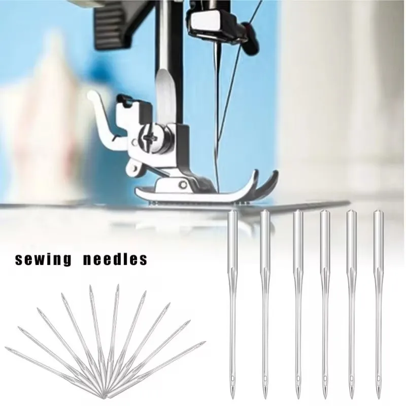 Sewing Machine Needles, 50PCS Universal Sewing Machine Needle, Sizes HAX1 75/11, 80/12,90/14, 100/16, 110/18