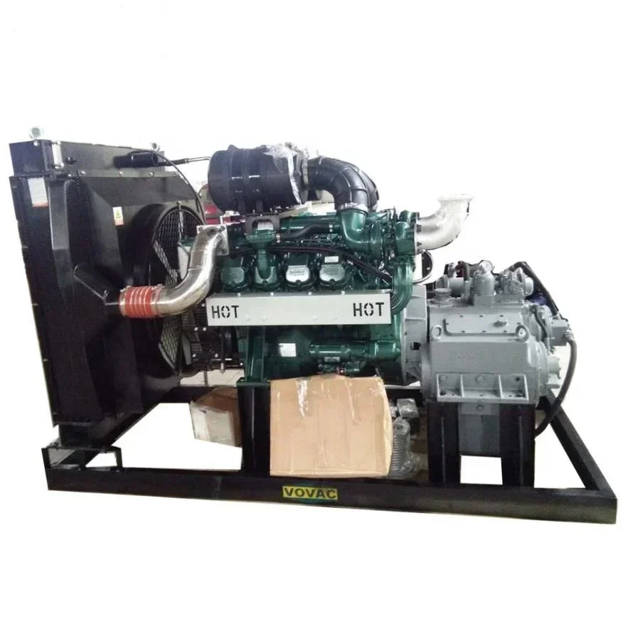 241kw 1500rpm Water-Cooled 6 Cylinders Doosan P126TI Engine for generator