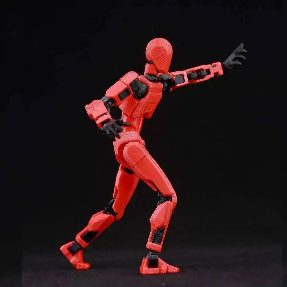 9L3D Gedruckte Lucky Dummy 13 Actionfiguren Titan13 Bewegliche Verwandlungs-Puppe Spielzeug für Eltern-Kind-Spiele – Detail 10