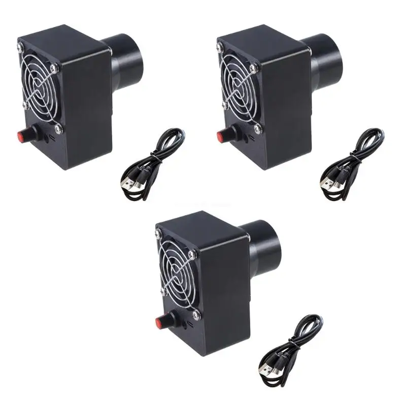 Multiple 60 Fan Blower with Speed Adjustment, DC12V USB Powered for Sportings Event and Outdoor Activities Dropship