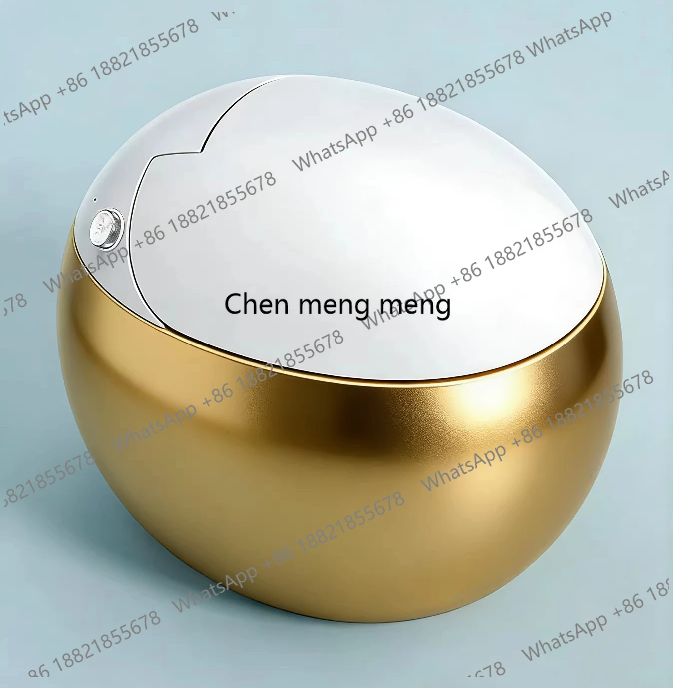Geel eivormig puur goud, geelg - Smart Home Yellow recensie en prijs