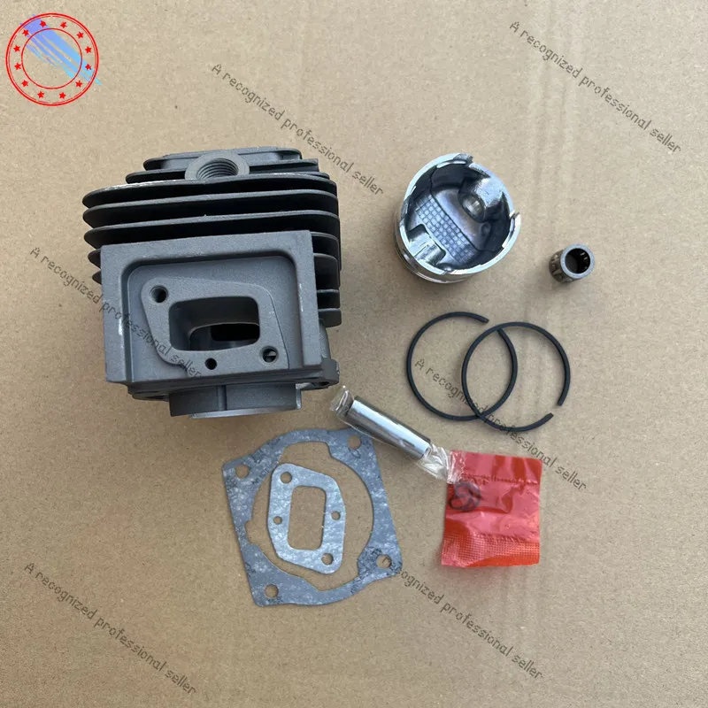 

CYLINDER ASSY 44MM FOR 1E44F-5 44F-5 44-5 52CC BG520 CG520 ZYLINDER ASSEMBLY PISTON KIT RING PIN CLIP REBUILD TRIMMER PARTS