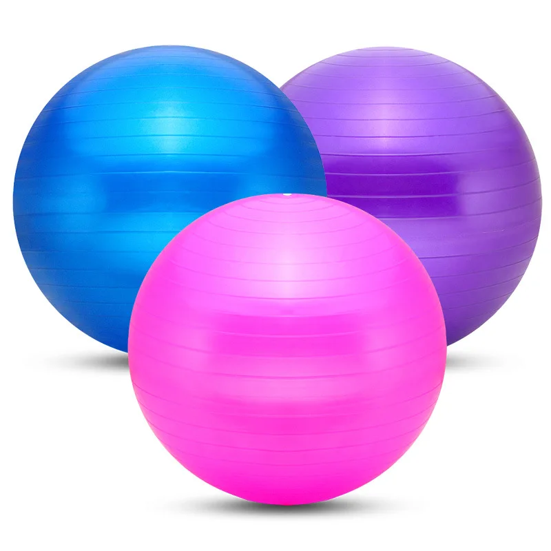 45-85 cm PVC Yoga Ball Gym Fit Ball Thickened Explosion-proof Exercise Home Fitness Pilates Sport Balance Ball Yoga Equipment