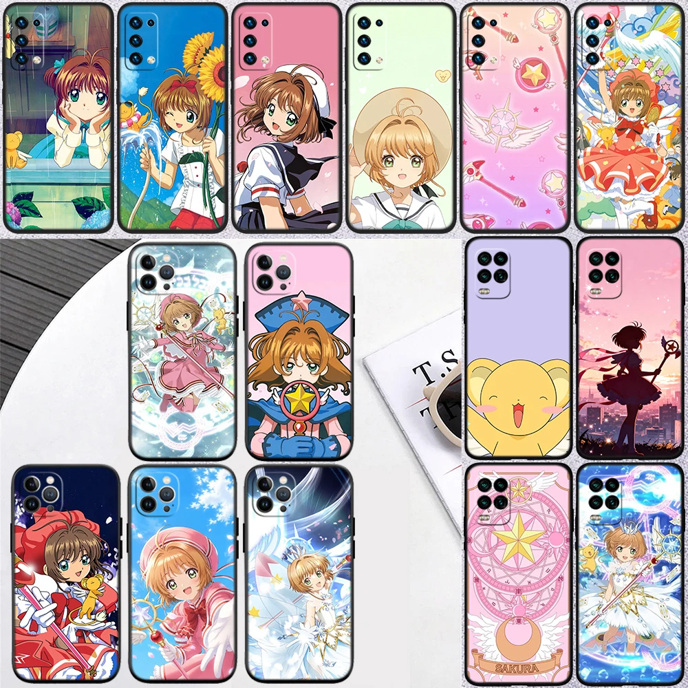 IO45 C-Cardcaptors S-Sakuras New High-End Phone Case for Xiaomi Poco X8 C85X C81 C3 F2 X3 F8 M2 M3 Pro NFC Ultra GT