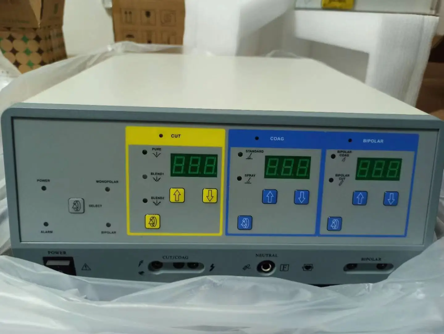 300W high frequency bipolar electrosurgical unit