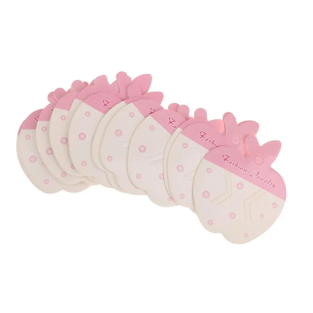 

50pcs Hairpin Cards Paper Hair Clip Jewelry Cardstock Hair Display Cards