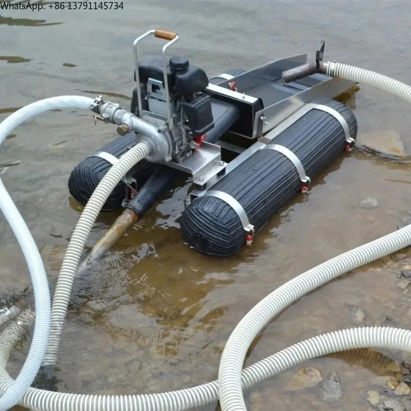 2 Inch Diameter Sand Suction Dredge Iron Material Water And Air Pneumatic Sand Gravel Suction Pump for Industrial Use