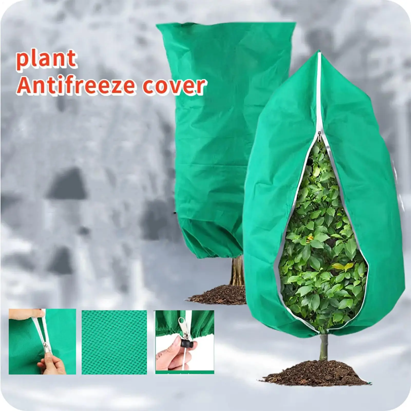 Plant protection cover Outdoor Plant Frost Covers Plant cover antifreeze protection Frost proof cover Tree Frost Protection Bag