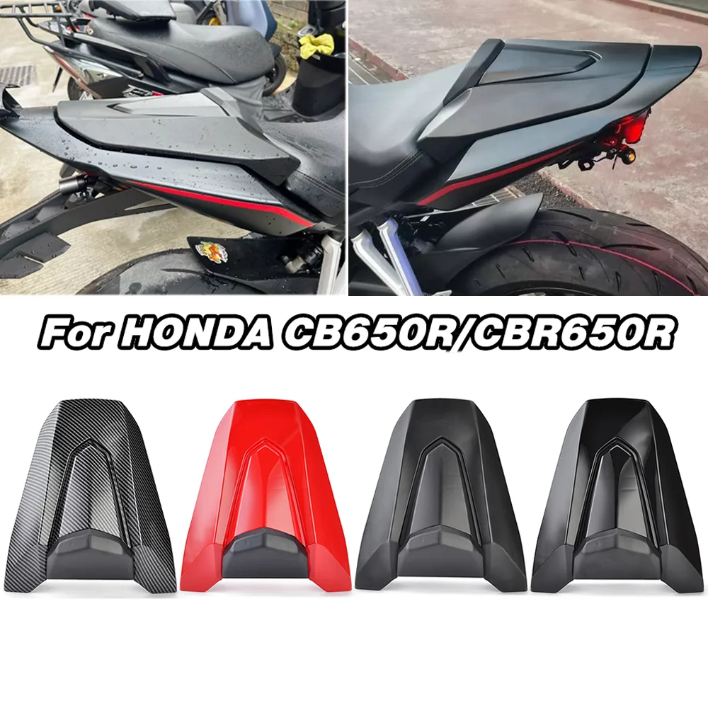 

CB650R CBR650R Motorcycle Rear Seat Tail Cover Solo Cowl Pillion For Honda CB CBR 650R 2024 2025 Passenger Seat Cowl Fairing