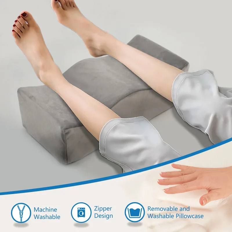 Pillow for Leg Ergonomic Leg Pillow Relax Relieve Down Leg Pressure Massage Pillow Memory Sponge Leg Support Pillow