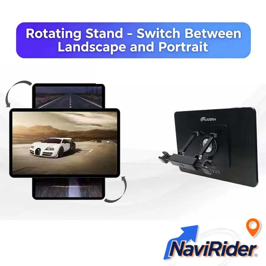 12.5inch Universal Android Rotating Screen Headrest Monitor Display Car Rear Seat Entertainment Touch Tablet Bluetooth Head Unit