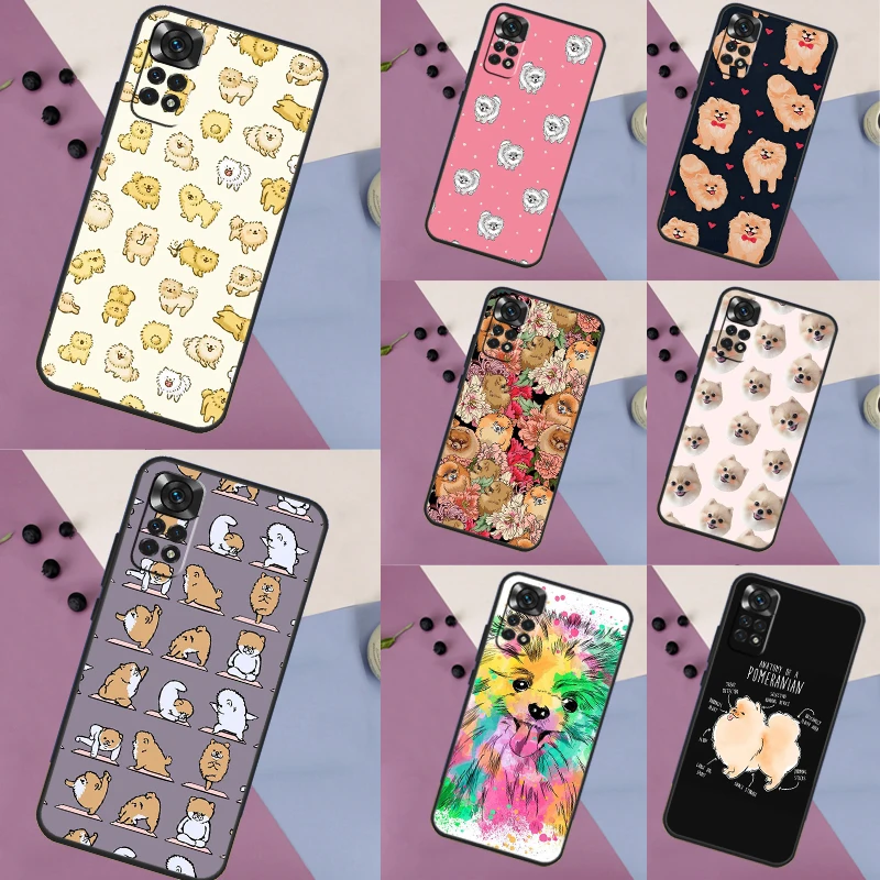 Pomeranian Dog Phone Case For Redmi Note 12 11 10 9 8 Pro 8T 9S 10S 11S 12S 9A 10A 9C 10C 12C 13C Cover