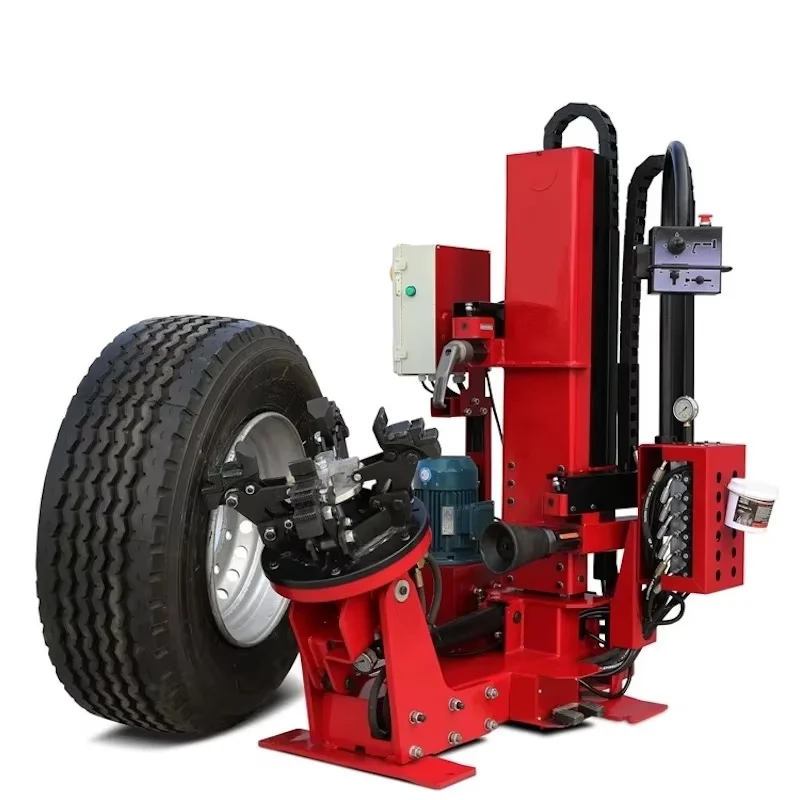 Fully Automatic 42 Inch Vertical Vacuum Tube Inner Large Truck Tire Disassembly Machine Rubber Product Making Machinery