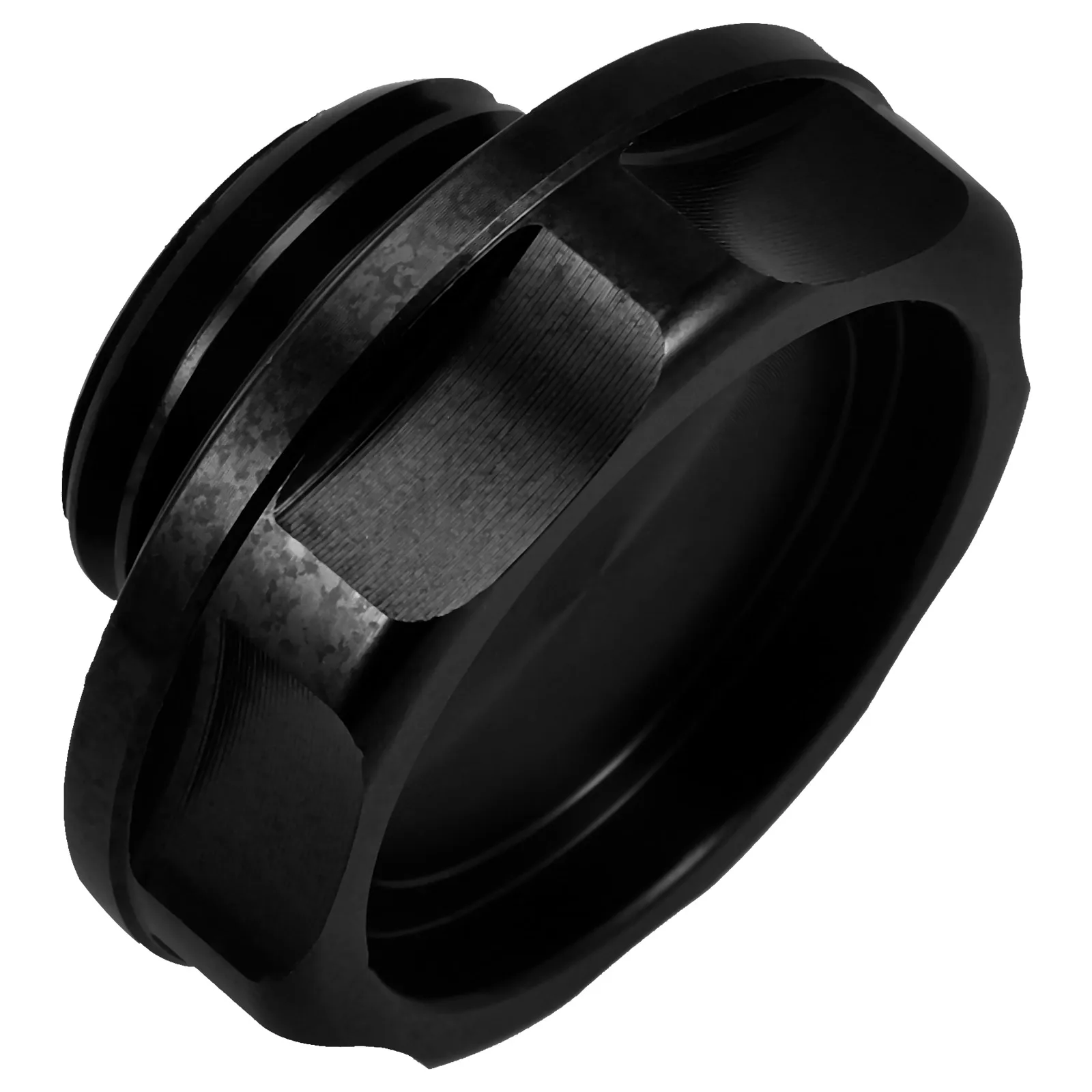 

Aluminum Alloy Oil Cover Black Gas Tank Cap For Car Heat Resistant Pressure Proof Vehicle Fuel Tank Accessory Modification Part