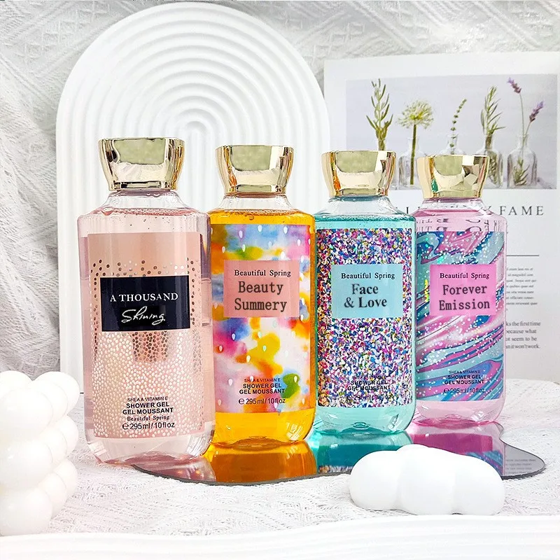 295ml Fragrance Perfume Shower Gel Arabian Long Lasting Deodorization and Oil Control Fragrance Body Cleansers