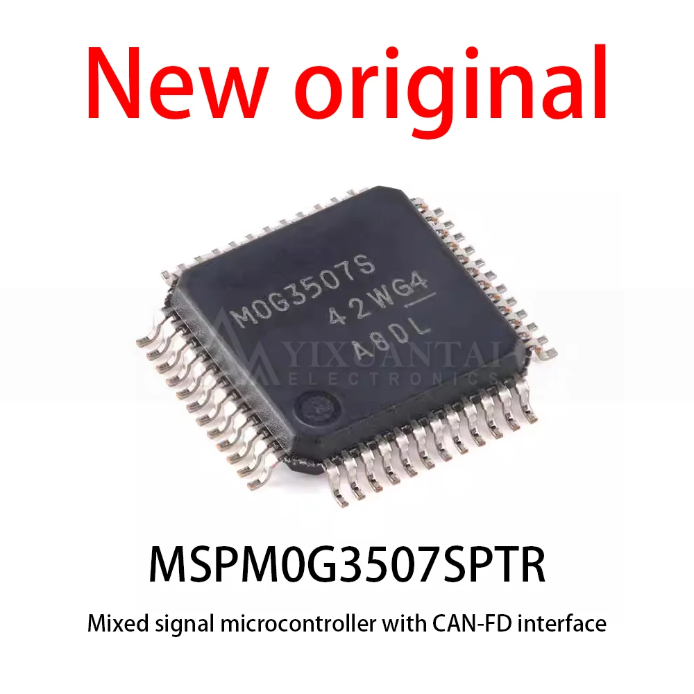 5-20Pcs/Lot New original MSPM0G3507SPTR MSPM0G3507 M0G3507S LQFP-48 mixed signal microcontroller with CAN-FD interface