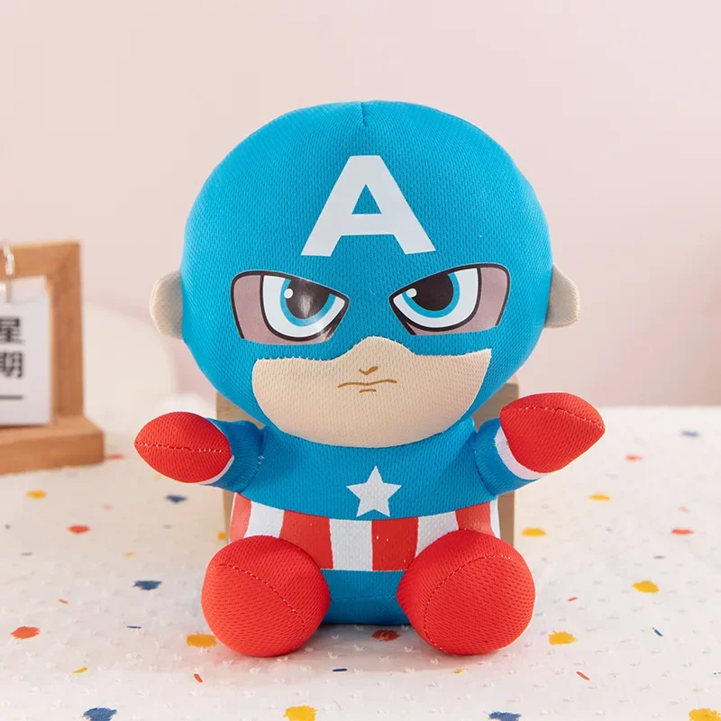 NUOVO 45 centimetri Uomo Spidermaned Peluche Bambole di Film Marvel Avengers Morbido Peluche Eroe Capitan America Ferro Regali Di Natale per I Bambini