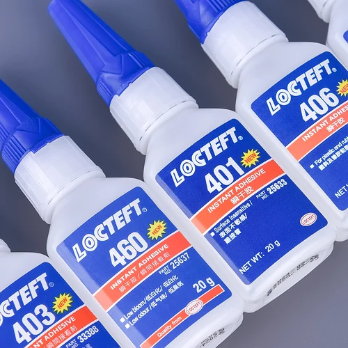 Imagen 2 del producto Pegamento transparente 401, pegamento instantáneo de alta resistencia, secado rápido, adhesivo, Metal, plástico, goma, cuero, auriculares, 20g