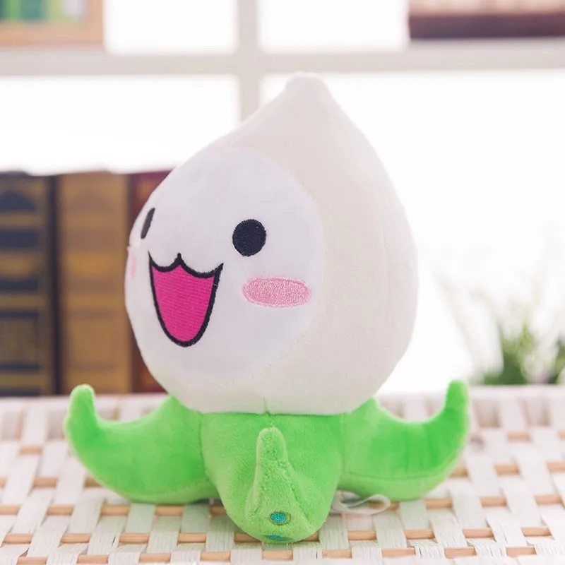 1PC 20CM sur jeu montre Pachimari peluche poupée douce OW oignon petit calmar peluche jouets Cosplay figurine Fans enfants jouet