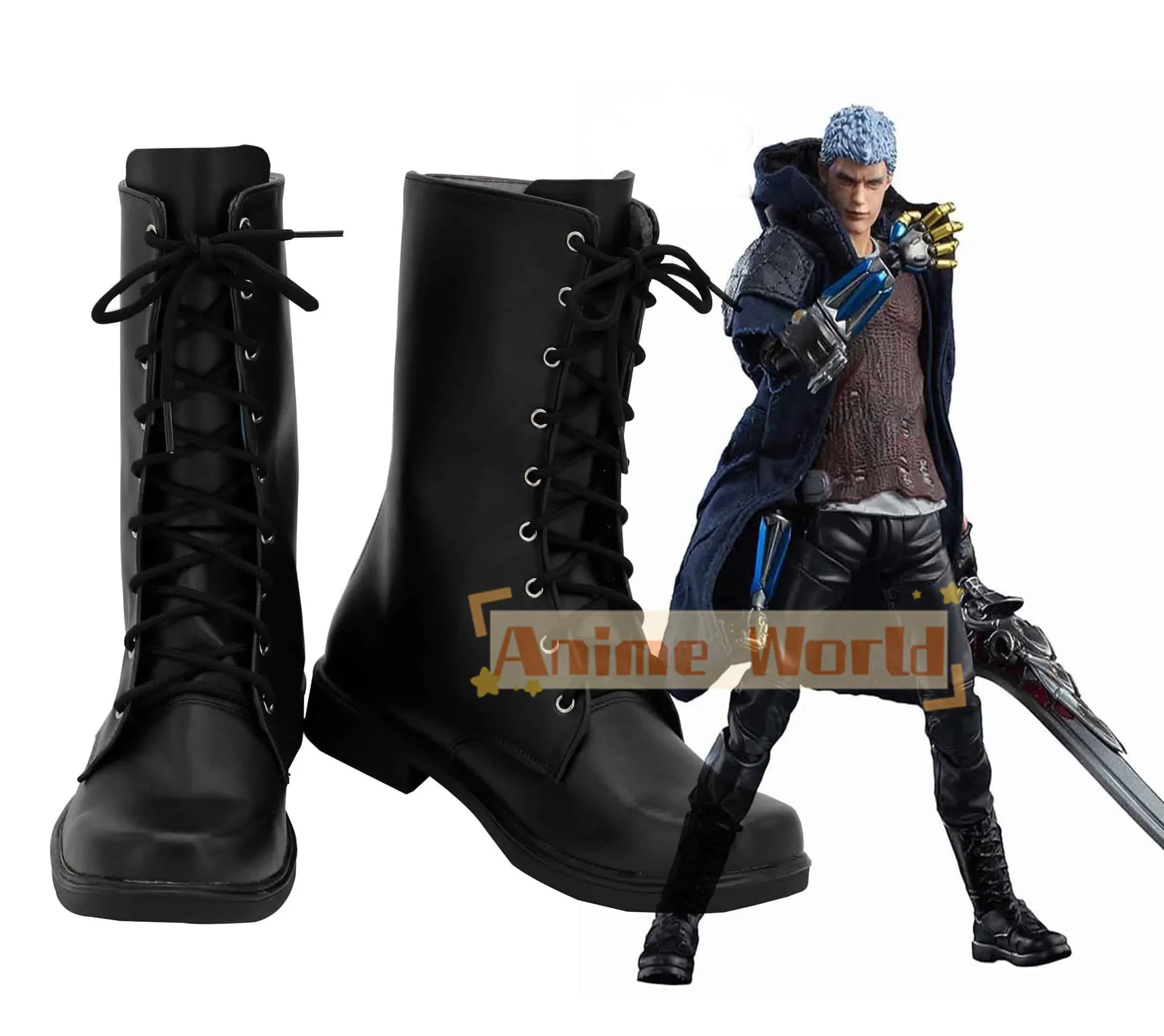 

Обувь для косплея Nero, индивидуальный реквизит для карнавальной вечеринки на Хэллоуин