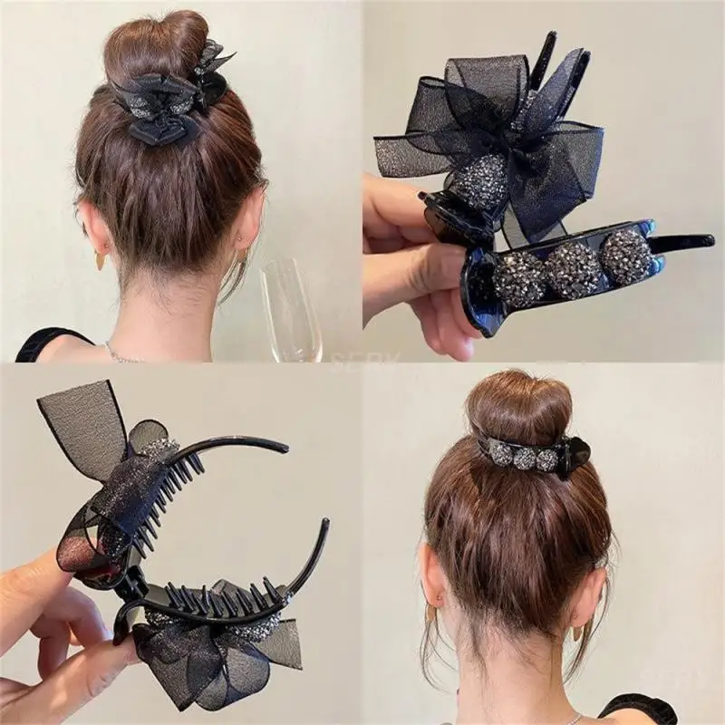 Rhinestone Hairpin Unique Hairstyle Design Elegant Unique Hair Design Tools Butterfly Hairpin Hair Design Tools Fashionable