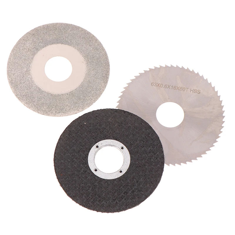 Table Saw Blade 2.5inch Diameter 63mm Emery Resin Saw Blade Electric Saw Blade DIY high-speed steel saw blade Power Tools