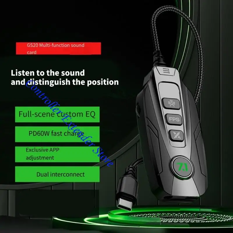 N84B USB Mini Sound Card 7.1 قناة الصوت المحيطي الخارجي للكمبيوتر