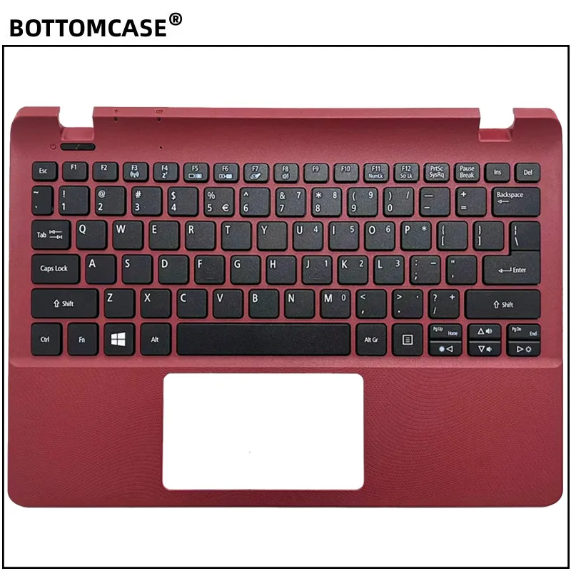 

New For BOTTOMCASE® Aspire ES1-131 V3-111P 112P E3-111 112 Laptop shell, palmrest cover with keyboard Red 60.G17N7.028