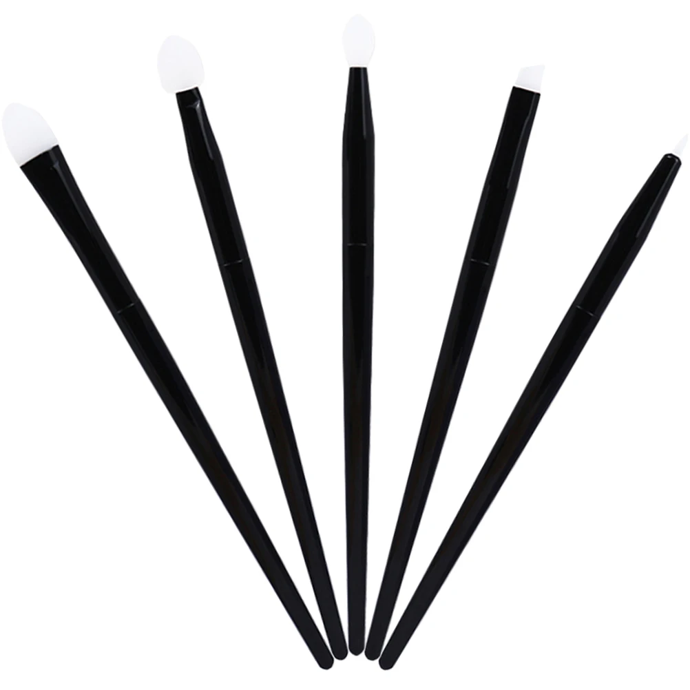 

Silicone Beauty Set Lightweight Portable Eyebrow Lipstick Applicator Eyeshadow Makeup Travel Silicone Lip Brush Reusable