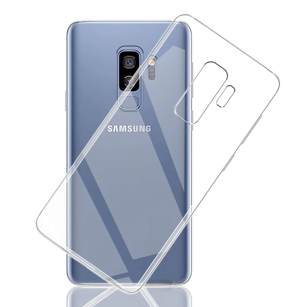 For Samsung Galaxy S9 Case Silicone Soft Transparent Phone Case For Samsung S9 Plus Cover Funda For SamsungS9 S 9Plus Coque