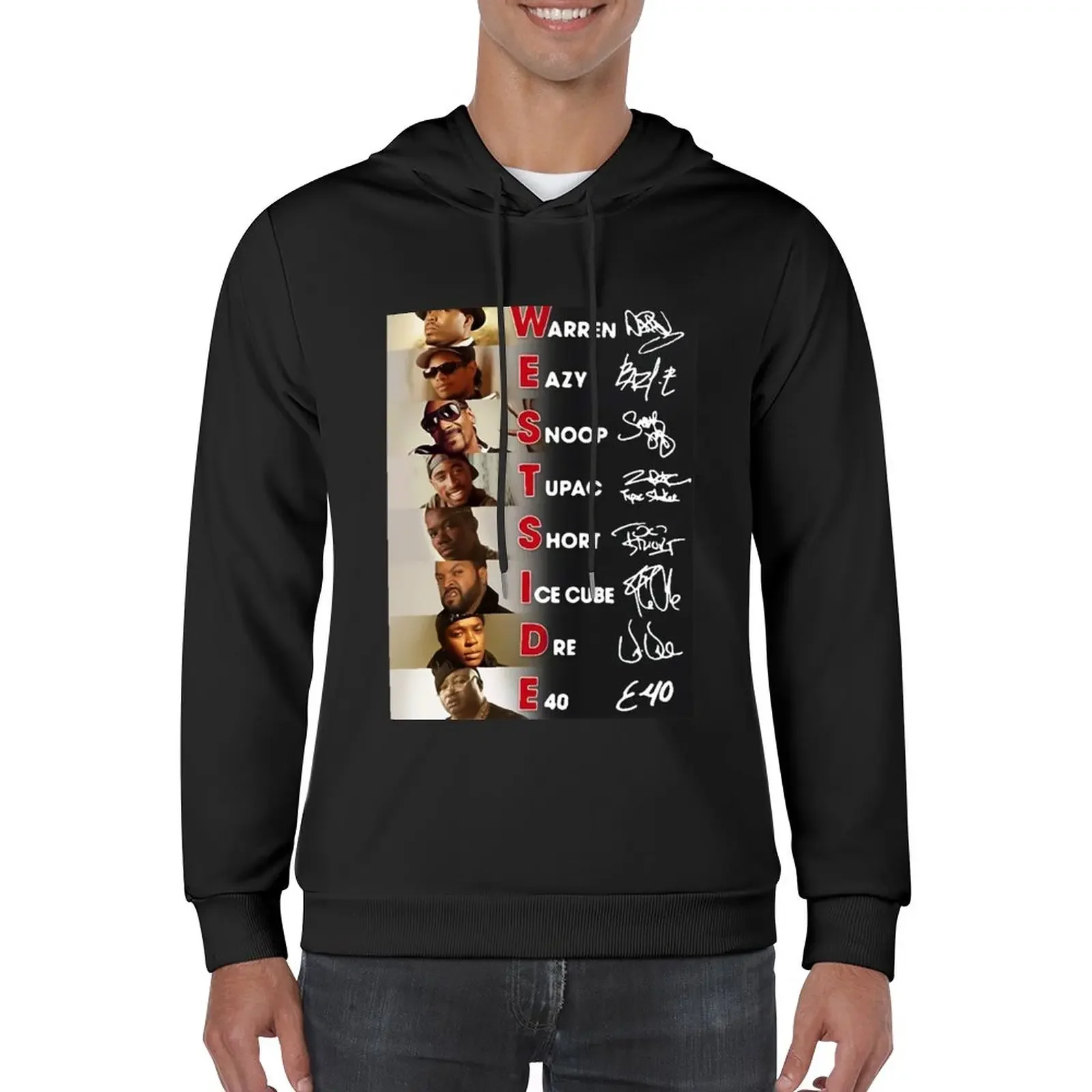 

New Shirt Westside All Rappers Warren Eazy Snoop Dog Pullover Hoodie men's winter sweater autumn new products hoody