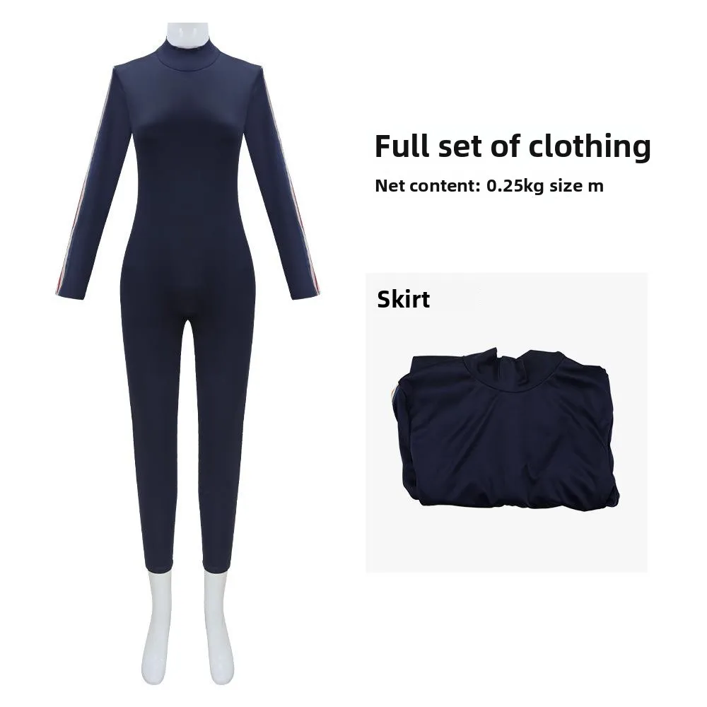 

Меган 2.0, комбинезон для косплея кунг-фу, костюм для боевых искусств, костюм на Хэллоуин, сценическое представление, наряд из фильма ужаса, женский фа...