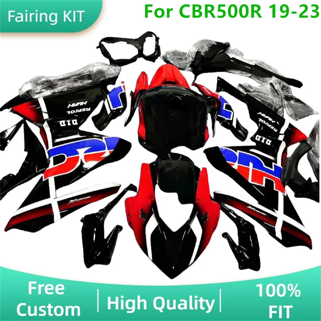 New Motorcycle Fairings Kit for HONDA CBR 500R 19 20 21 22 23 CBR500R 2019 2020 2021 2022 2023 ABS Body Repair Aftermarket Parts