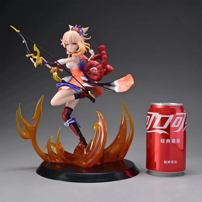 

Genshin Impact Figures Gk Naganohara Yoimiya Fireworks Princess Scene Model Boxed Figure Table Ornament Statue Toy Gifts