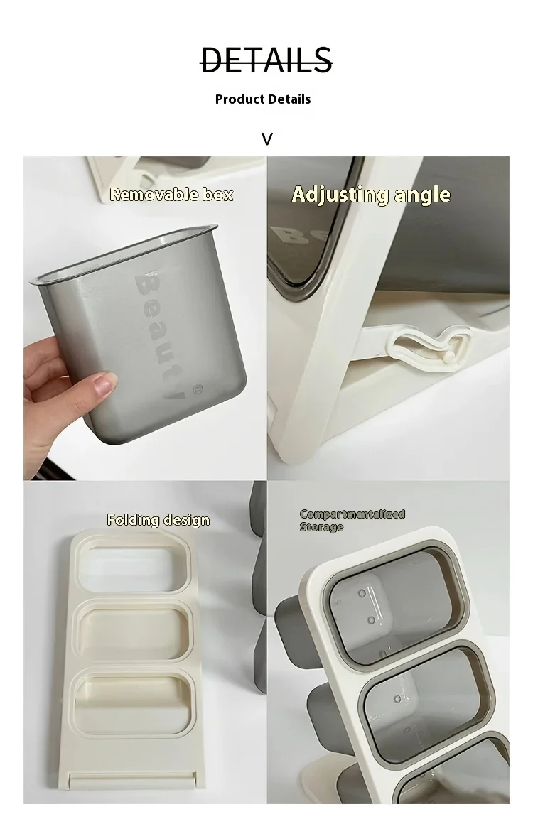 Großer Schräg-Stifthalter Schreibtisch-Organizer Stift-Aufbewahrungsbox Ständer für Schule, Büro, Schreibwaren & Make-up-Pinsel-Aufbewahrung – Detail 9