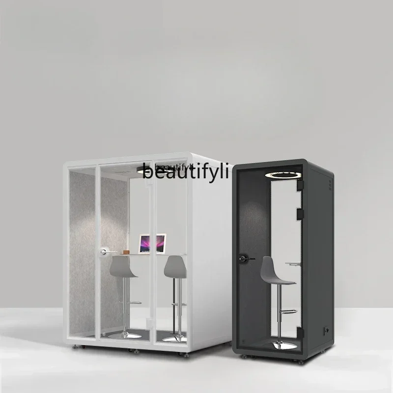 

Z189 A56 Мобильная звукоизоляционная комната Бесшумное отделение Студия звукозаписи Внутренний офис Комната для встреч Звукоизоляционный отсек Silent co