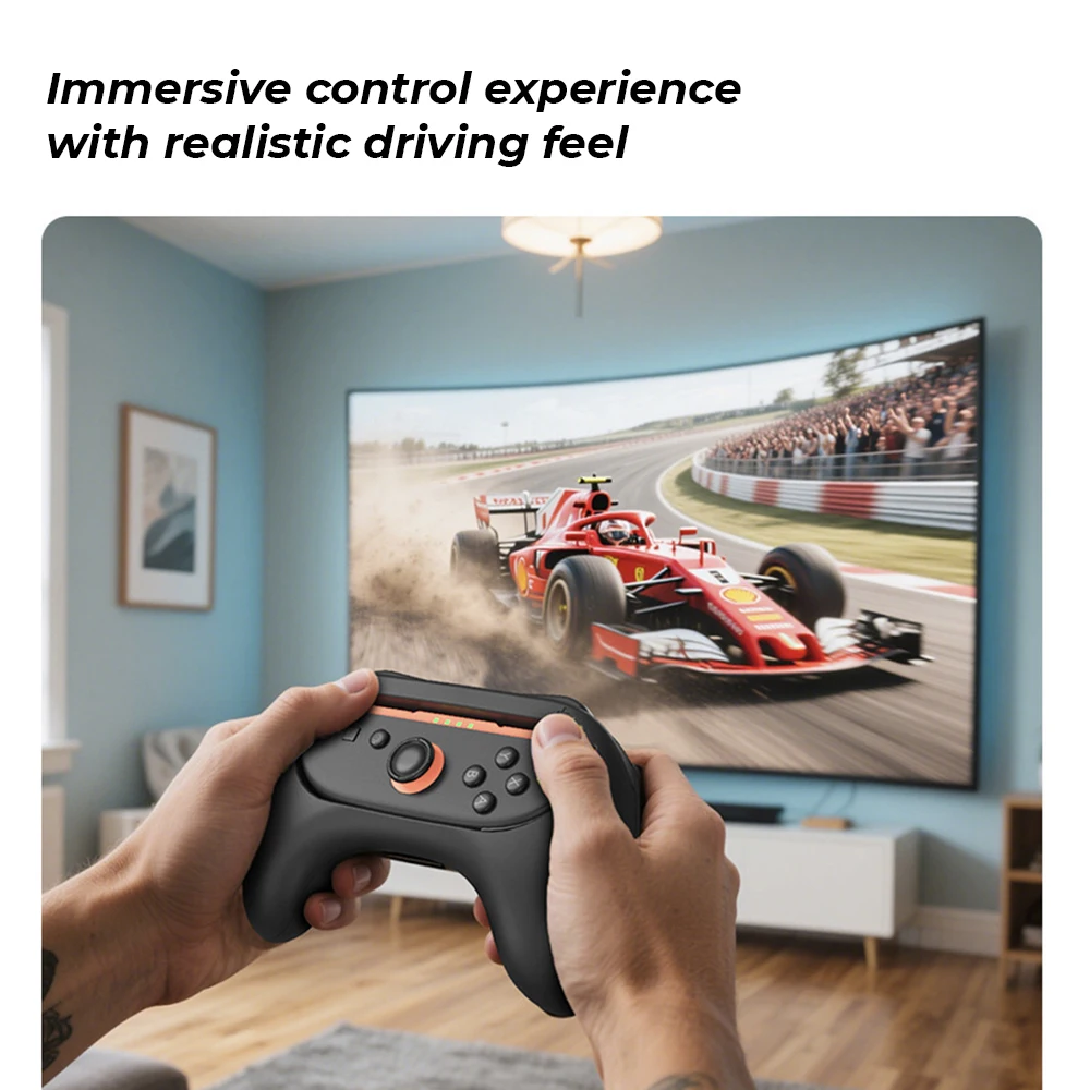 2 قطعة قبضة لنينتندو سويتش 2 JoyCon قبضة تحكم حامل اليسار اليمين المقود قبضة ل نينتندو سويتش 2 اكسسوارات