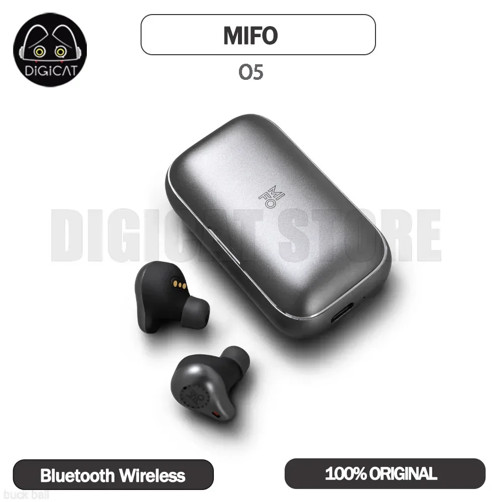 

Mifo O5 Wireless Bluetooth Earphone HiFi Noise Reduction In-Ears Earbuds IPX7 Waterproof Playtime 10 Hours Sports Earphone Gift