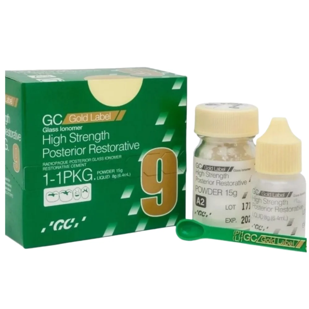 Dental Glass Ionomer GC Fuji IX9 High Strength Posterior Restorative Oral Restoration Filling Orthodontic Bonding Agent