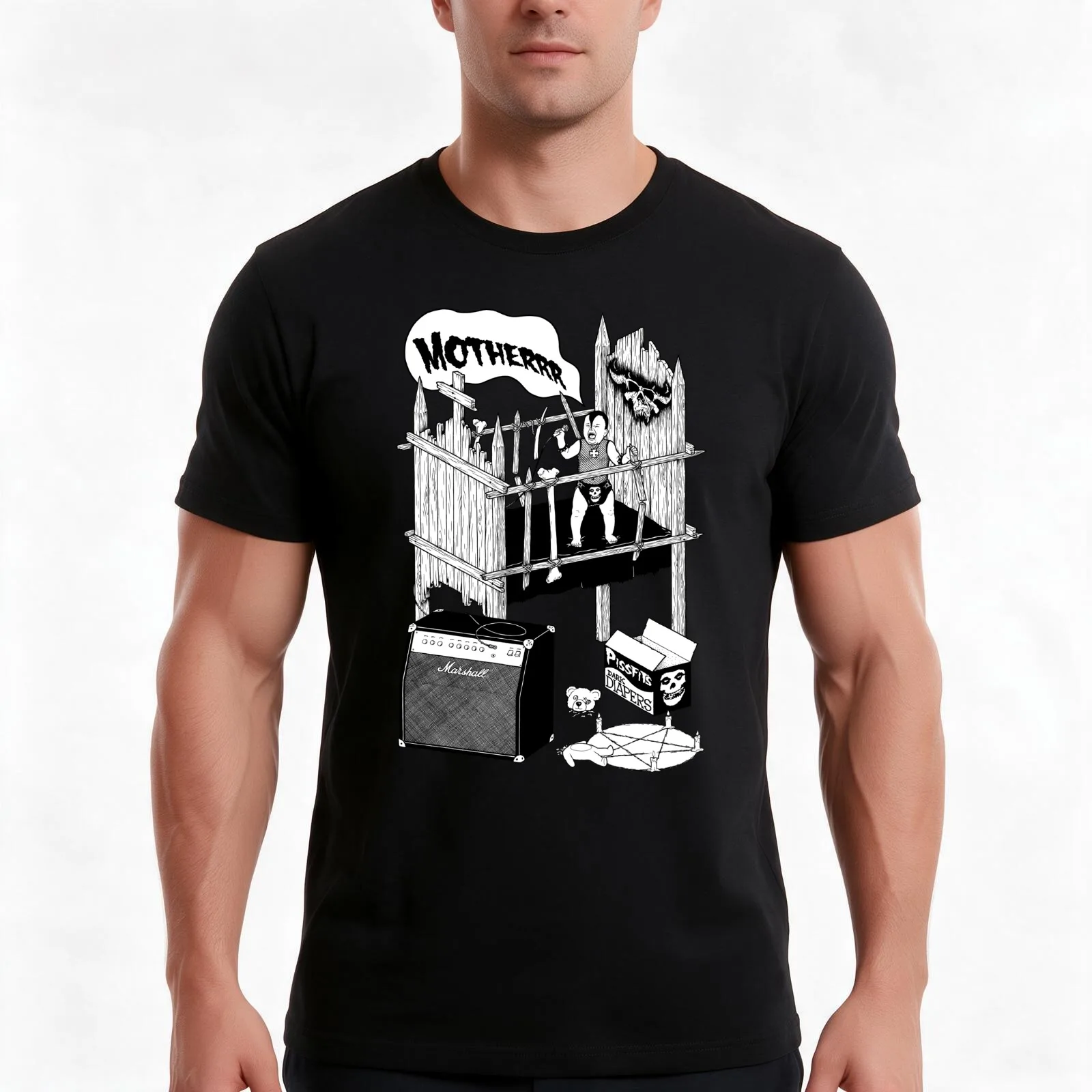 Hold Me Closer Tiny Danzig T-Shirt Summer Casual Cotton Tee Oversized Streetwear Tops Vintage Graphic Print Unisex Men Women