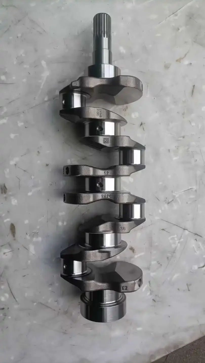 掘削機スペアパーツ エンジン V3800 V3800t クランクシャフト V3800 鍛造鋼クランクシャフト クボタ用