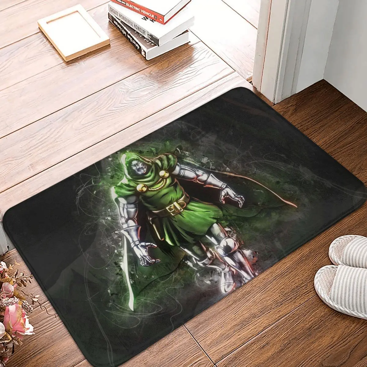 MARVEL Super Hero Non-slip Doormat Living Room Mat Doctor Doom Hallway Carpet Entrance Door Rug Indoor Decorative