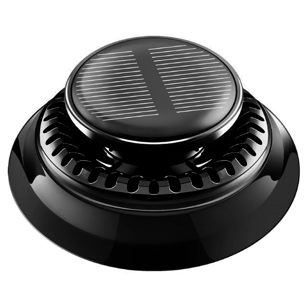 Solar Car Air Freshener Long Lasting Rotating Car Aromatherapy Car Essential Oils Diffusers Deodorizing Car Interior Parts view 2