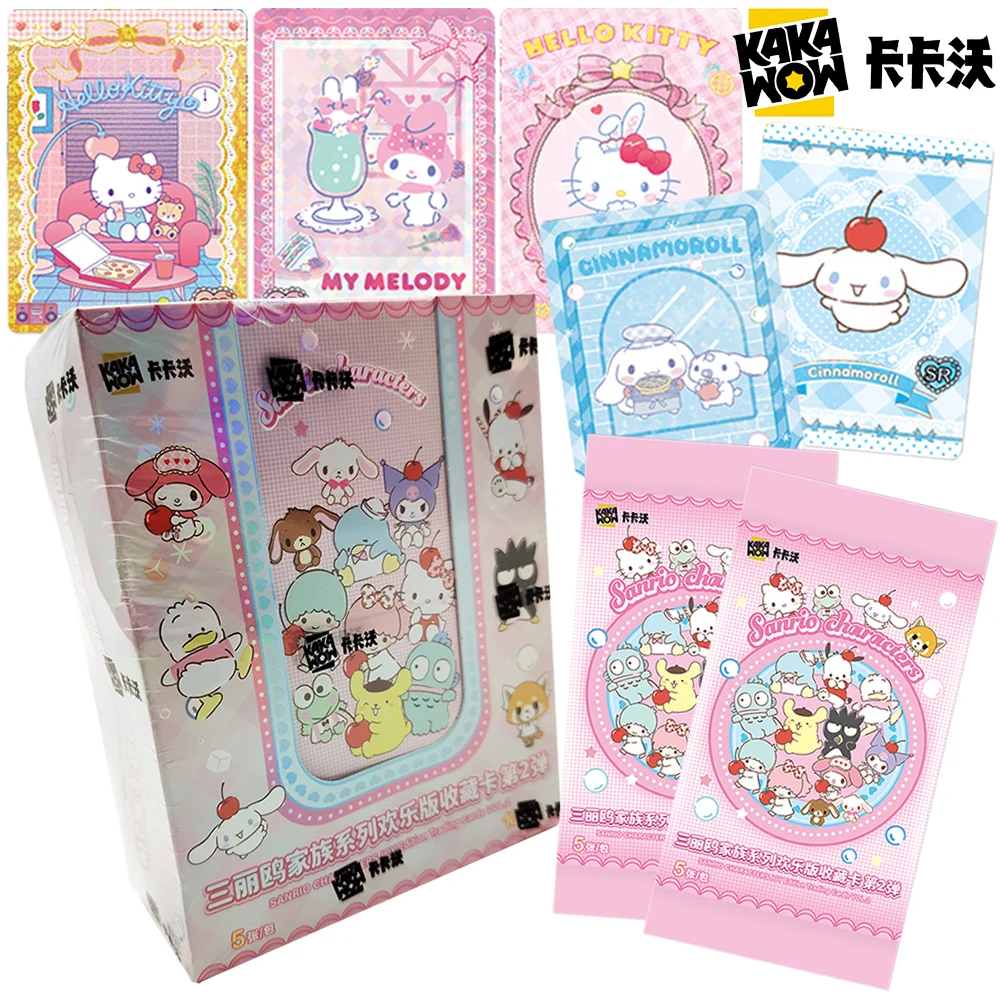 

Kakawow Genuine Sanrio Popular IP Cartoon Character Collection Card Children's Favorite Cute Protagonist HD Card Christmas Gifts