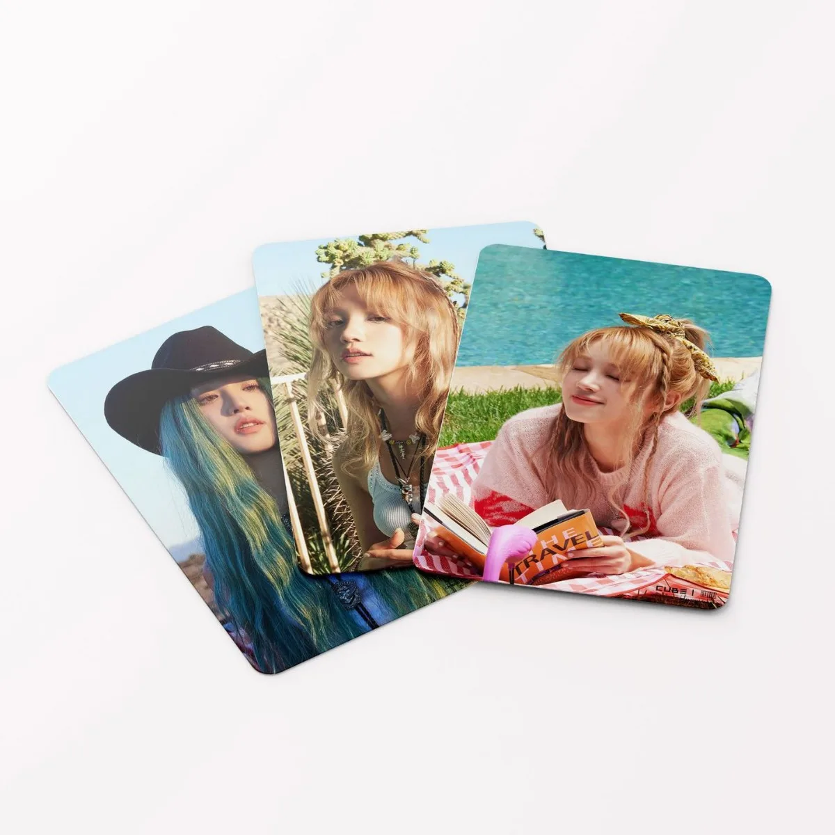 55pcs/set KPOP (G)I-DLE Postcard Song Yuqi Single Small Card New Album Lomo Card Gidle Girl Child Print Photo Postcard